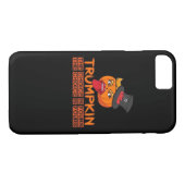 Spooky Trumpkin Halloween Top Hat & Tongue Out- Is Case-Mate iPhone Case (Achterkant (Horizontaal))