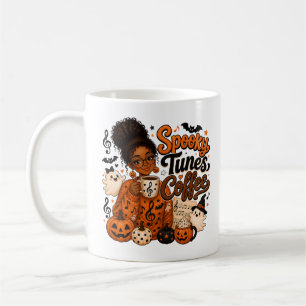 Spooky Tunes koffiemok – Cadeau voor muziekleraar
