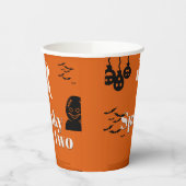 Spooky Twee Verjaardag PAPIEREN CUPS Bekers (Links)
