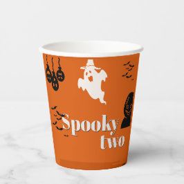 Spooky Twee Verjaardag PAPIEREN CUPS Bekers