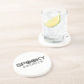 Spooky Typography Halloween Onderzetter (Zijkant)