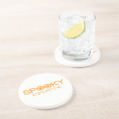 Spooky Typography Halloween Onderzetter (Zijkant)