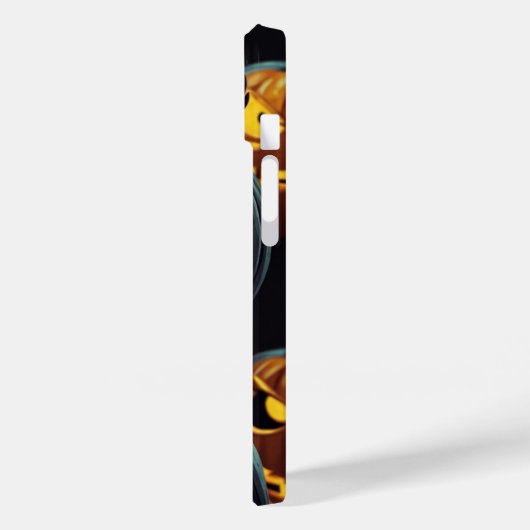 Spooky Uil op Pumpkin Case-Mate iPhone Case (Achterkant / Links)