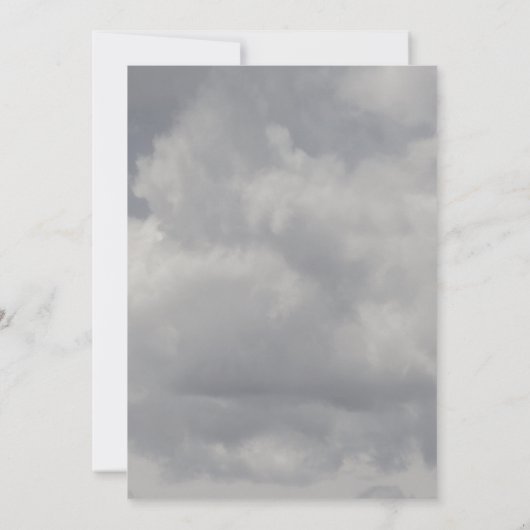 Spooky Unicorn 1e verjaardag Uitnodiging (Achterkant)