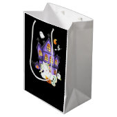 Spooky Unicorn Medium Cadeauzakje (Voorkant Gekanteld)
