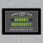 Spooky University Hocus Pocus Halloween Deurmat