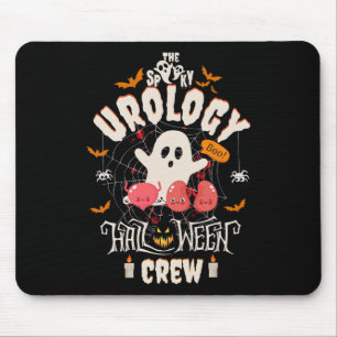 Spooky Urology Halloween Crew Schattige Ghost Nurs Muismat