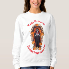 🎃 Spooky Vampire Halloween Wit Sweatshirt 🧛♂️