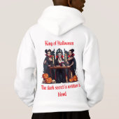 🎃 Spooky Vampire Halloween Wit Sweatshirt 🧛♂️ (Achterkant)