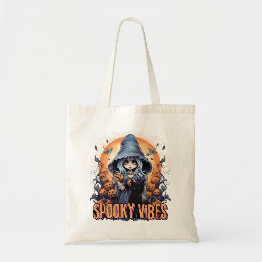Spooky Vibes 03 Tote Bag (Voorkant)