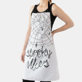 Spooky Vibes Abstract Spiders      Schort (Insitu)