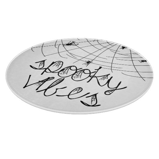 Spooky Vibes Abstracte Spiers Snijplank (Hoek)