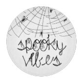 Spooky Vibes Abstracte Spiers Snijplank (Voorkant)