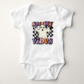 Spooky Vibes Baby Bodysuit (Voorkant)