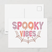 Spooky Vibes Briefkaart (Voorkant / Achterkant)