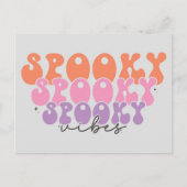 Spooky Vibes Briefkaart (Voorkant)