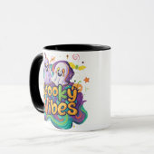 Spooky Vibes | ExDesigner | Halloween Mok (Voorkant links)