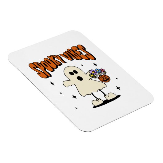 Spooky vibes geest magneet (Rechterzijde)