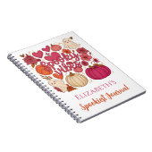 Spooky Vibes gepersonaliseerde Halloween Journal Notitieboek (Rechterzijde)