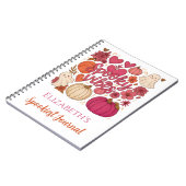 Spooky Vibes gepersonaliseerde Halloween Journal Notitieboek (Linkerzijde)
