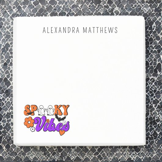 Spooky Vibes Ghosts Post-it® Notes