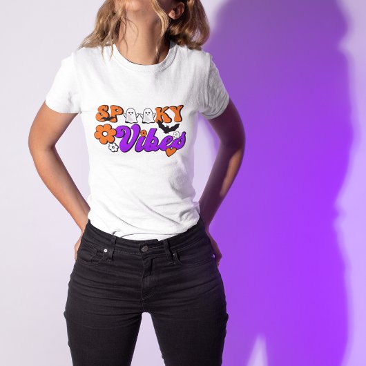Spooky Vibes Ghosts T-shirt