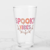Spooky Vibes Glas (Voorkant)