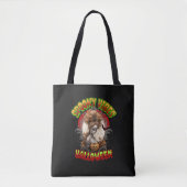 Spooky Vibes Halloween Canvas tas, Halloween Tote Bag (Voorkant)