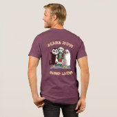 Spooky Vibes – Halloween Design Heren T-Shirt  Des (Voorkant)