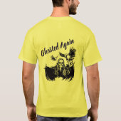 Spooky Vibes – Halloween Design Heren T-Shirt Des (Achterkant)