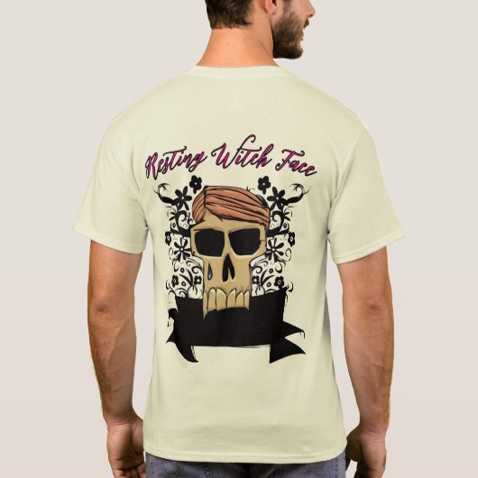 Spooky Vibes – Halloween Design Men’s T-Shirt (Achterkant)