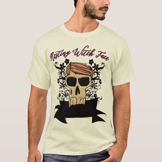 Spooky Vibes – Halloween Design Men’s T-Shirt (Voorkant)