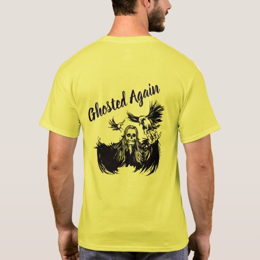 Spooky Vibes – Halloween Design Men’s T-Shirt  Des (Achterkant)