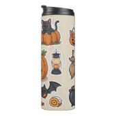Spooky vibes Halloween gift Thermosbeker (Geroteerd rechts)
