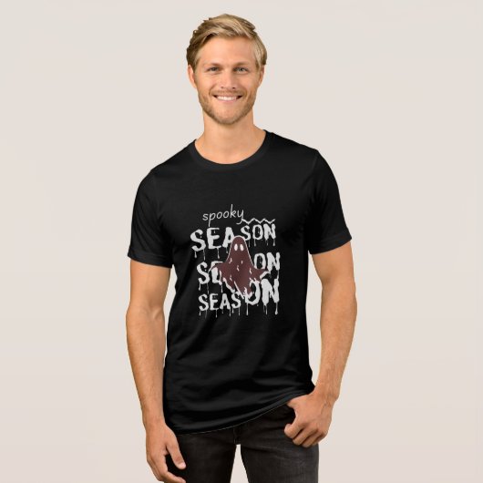 Spooky Vibes: Halloween grafisch T-shirt (Voorkant volledig)
