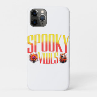 Spooky Vibes: Halloween grafisch T-shirt Case-Mate iPhone Case