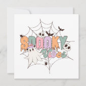 Spooky Vibes Halloween Kaart (Voorkant)