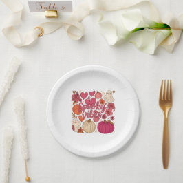 Spooky Vibes - Halloween Papieren Bordje