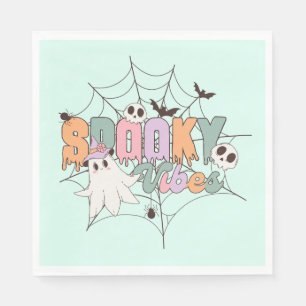 Spooky Vibes Halloween Servet
