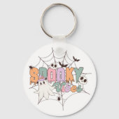 Spooky Vibes Halloween Sleutelhanger (Voorkant)