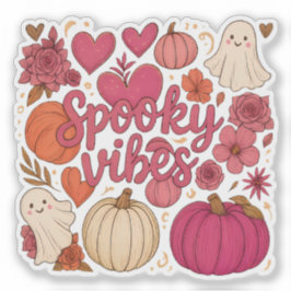 Spooky Vibes - Halloween Sticker