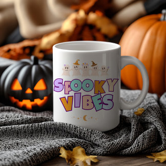 Spooky vibes koffie mok