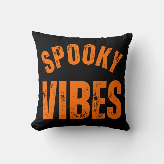 SPOOKY VIBES KUSSEN (Voorkant)