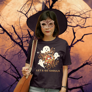 Spooky Vibes Laten we gaan Ghouls Disco Retro Hall Trui