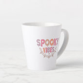 Spooky Vibes Latte Mok (Rechterhoek)