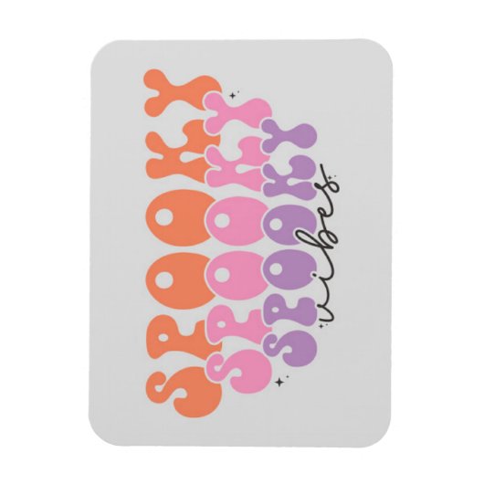 Spooky Vibes Magneet (Verticaal)