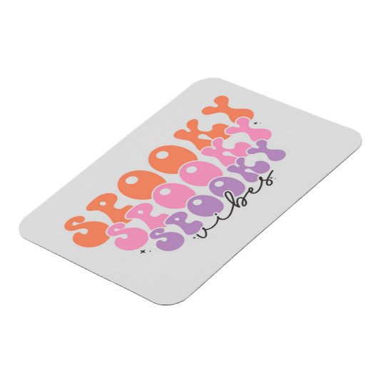 Spooky Vibes Magneet (Linkerzijde)