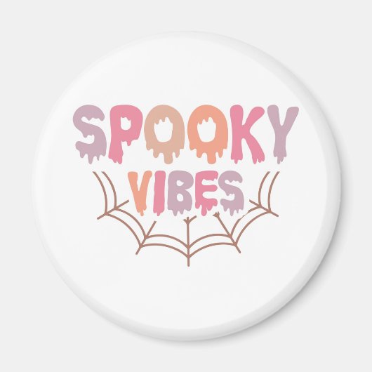 Spooky Vibes Magneet (Voorkant)