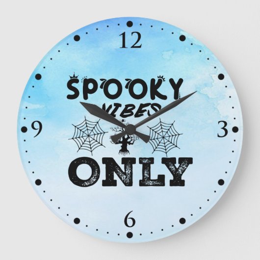 Spooky Vibes Only-67293-trui Grote Klok (Voorkant)
