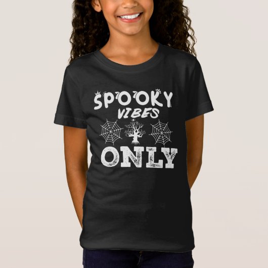 Spooky Vibes Only-67293 Trui T-shirt (Voorkant)